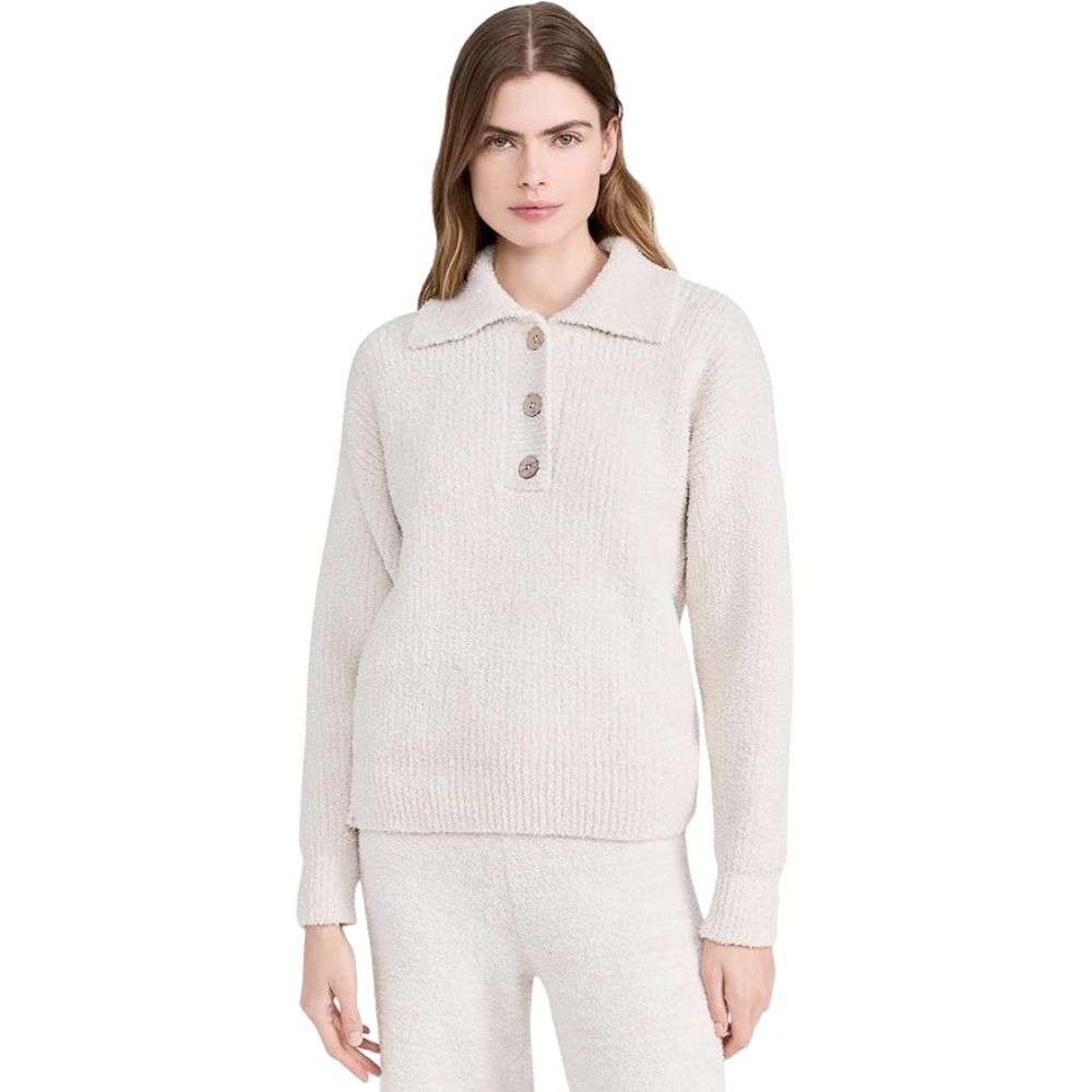 Barefoot Dreams Women's CozyChic Button Pullover
